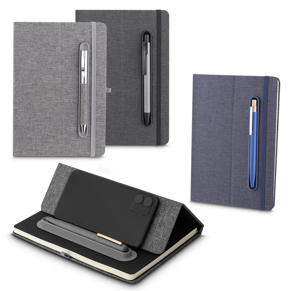 RD 8100165-Caderno Personalizado de Anotações ecológico 21 x 14 cm